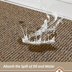 BEQHAUSE Kitchen Rugs and Mats 2PCS, Non-Slip Kitchen Mats - Image 3