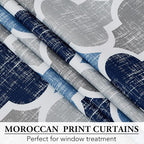 Beauoop 100% Blackout Curtains 84 Inches Long - Image 5