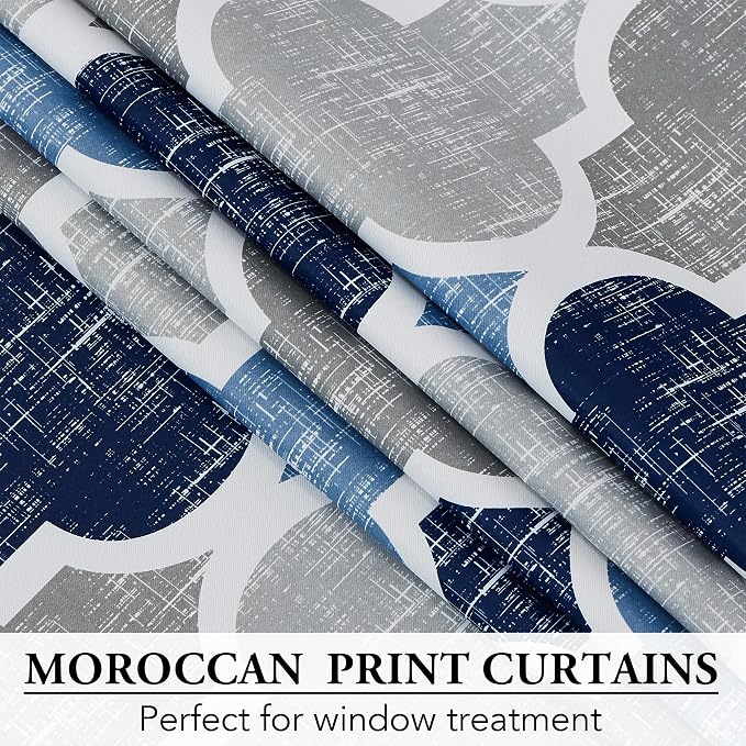 Beauoop 100% Blackout Curtains 84 Inches Long - Image 5