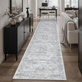 Runner Rug 2x12 Washable Non-Slip Hallway Runner Rugs by Soalmost