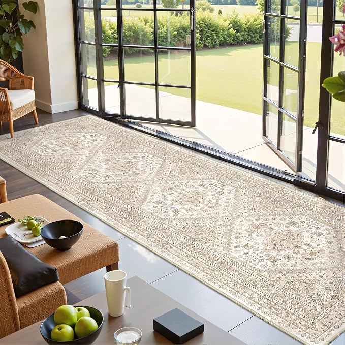 Runner Rug 2x10, Ultra-Thin Kitchen Rugs Non Slip Washable Rugs - Image 4