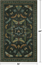 Green and Black Entryway Rug - Image 2