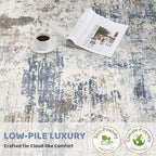 UERMEI 6x9 Area Rug Living Room Rugs Thickened - Image 8