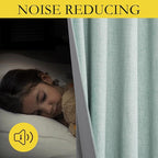NICETOWN 100% Absolutely Blackout Linen Curtains - Image 4