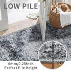 3x6 Washable Entryway Runner Rug: Non Slip Wide Hallway Runners Easy-to-Clean - Image 4