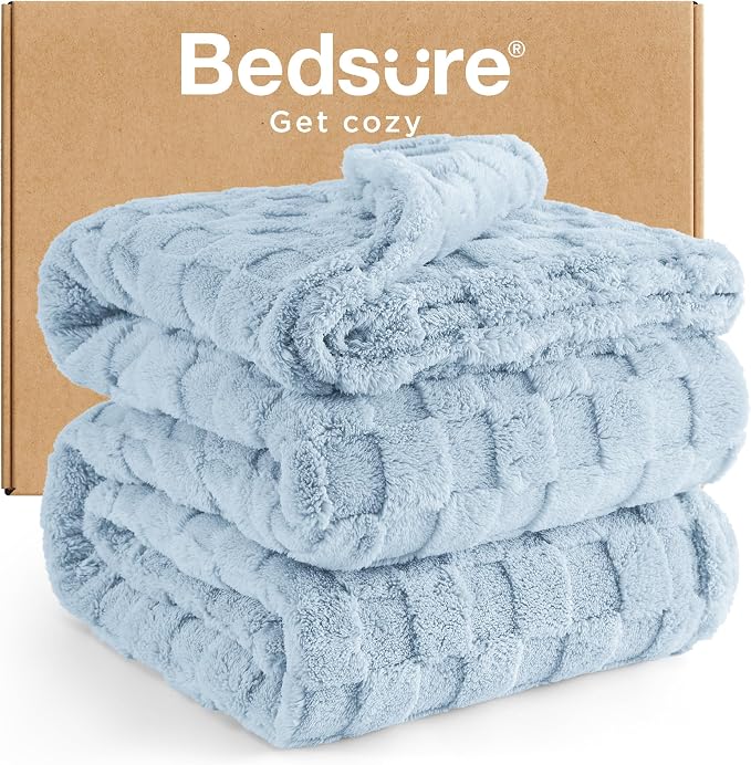 Bedsure GentleSoft Blankets Queen Size by BEDSURE