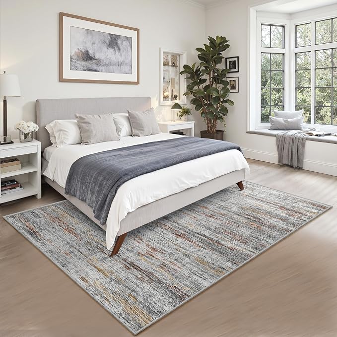 Washbale Rugs 3x5 Ultra Soft Area Rug, Non Slip Indoor Entryway Rugs, Stain - Image 6
