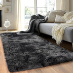 Runner Rugs for Bedroom 2x6 Rug Runners for Hallways Non Slip Soft Shag Bedside by Quntue