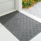 Mibao Front Door Mat Indoor Outdoor Entrance, Dirt Trapping Waterproof - Image 9