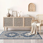 2x4 Non-Slip Entryway Area Rugs: Washable Stain Resistant Kitchen Carpet - Image 4