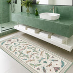 Hazo Haus Mint Green Washable Bathroom Rug - Image 3