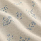 Boho Floral Spring 100% Blackout Curtains 84 Inch Length 2 Panels Set, Linen - Image 4