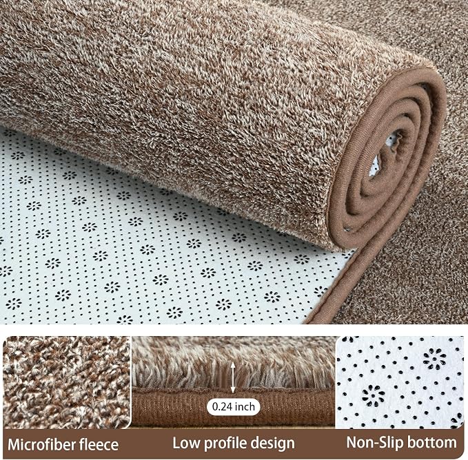 AROGAN Washable 2x8 Runner Rug for Hallway, Long Runner Rugs wtih Soft Memory - Image 4