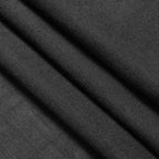 Nanspring Black Linen Sheer Curtains 54 Inch Length 2 Panel Set Back Tab Pocket - Image 6