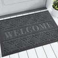 Yimobra Welcome Matt Outdoor Indoor 29.5x17, All-Weather Waterproof Front Door by Yimobra