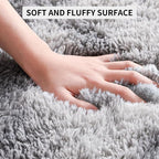 Tepook Soft Fluffy Rugs for Bedroom, 4x6 Area Rug for Living Room, Modern - Image 7