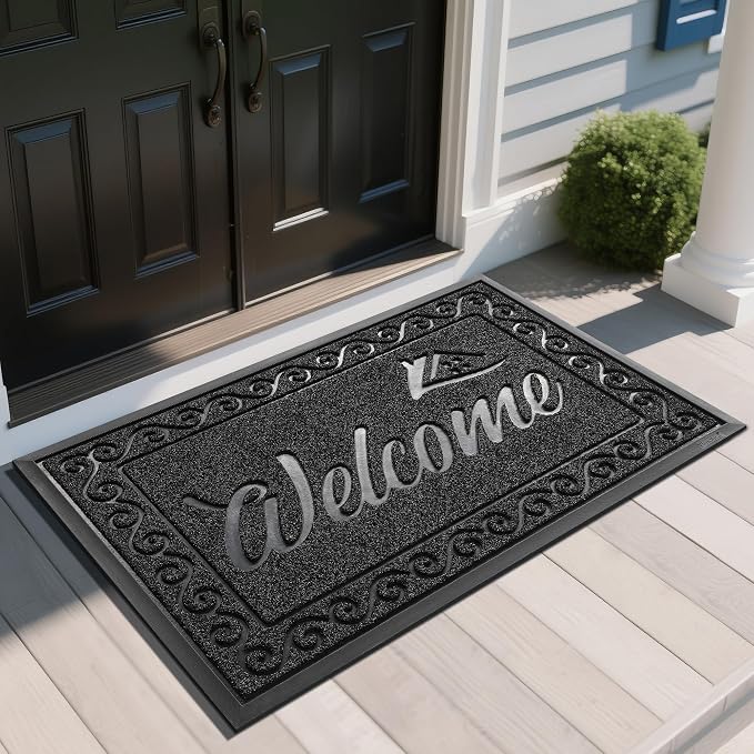 Yimobra Welcome Mat, Heavy Duty Sturdy Door Mats by Yimobra