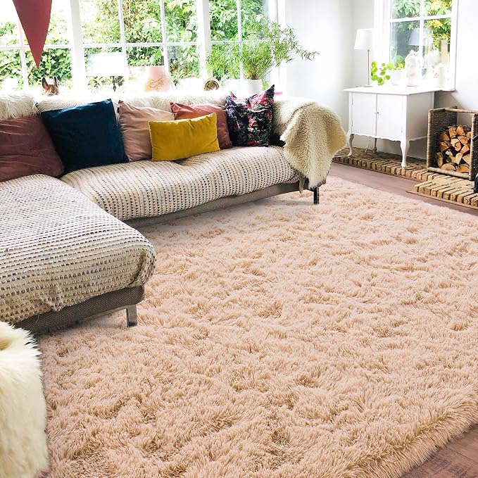 8x10 Area Rug for Living Room, Ultra Soft Large Shag Rug for Bedroom, Upgrade - Image 2