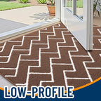 OLANLY Front Door Mat, Non-Slip Rubber Backing, Dirt Resistant and Absorbent - Image 3