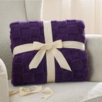Bedsure GentleSoft Purple Throw Blanket - Image 7