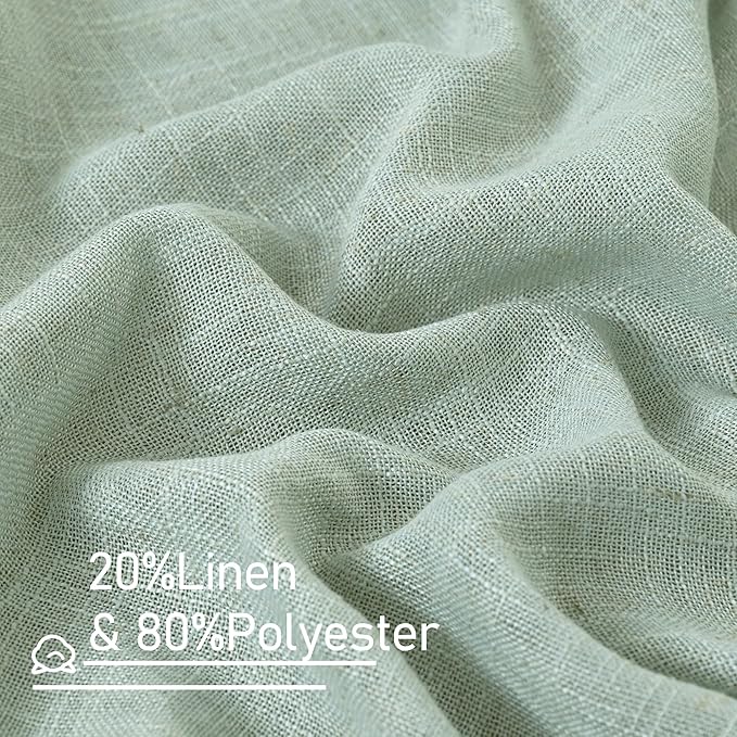 LAMIT Living Room Linen Curtains - Image 2
