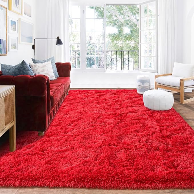 Rugs for Bedroom 4x6, Soft Shaggy Modern Shag Area Rug for Living Room - Image 8