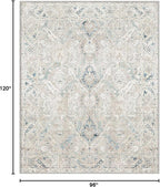 8x10 Area Rugs for Living Room, Machine Washable Non Slip Vintage Retro Rugs - Image 3