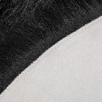 linmopm Faux Fur Rug Sheepskin Shag Fluffy Fuzzy Black 3x3 ft Rugs - Image 5