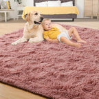 Tepook Super Soft Fluffy Rug for Bedroom, Modern Shaggy Fuzzy Kids Rugs for - Image 4