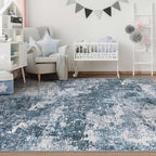Area Rugs 6x9 for Living Room: Washable Rug Modern Abstract Neutral Soft - Image 6