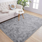 Chicrug Soft Area Rugs for Bedroom Living Room Plush Fluffy Rug 4x6 Feet - Image 9