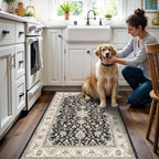 Washable 3x4 Entryway Runner Rug - Image 2