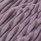 Bedsure GentleSoft Light Purple Full Blanket - Image 8