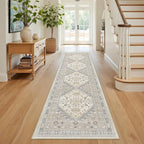 Runner Rug 2x8 Runners for Hallways Non Slip Washable, Vintage Hallway Runner by Restydon