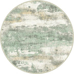 BEIMO Round Rugs 4FT for Living Room Bedroom, Modern Abstract Machine Washable - Image 4