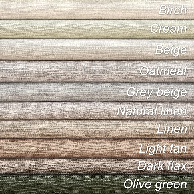 Topfinel Olive Green 63 Inch Long Linen Blackout Curtains 2 Panels Set Thermal - Image 7