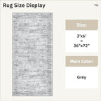 Runner Rug 3x6 Washable Non-Slip Kitchen Runner Rugs - Image 5