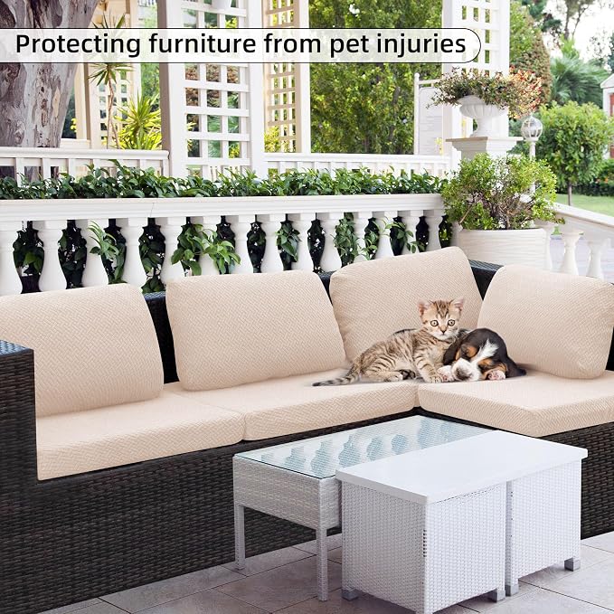 Outdoor Cushion Covers Set, Replacement - Image 6