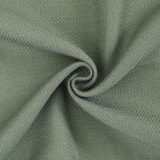 Chyhomenyc Sage Green Valance for Windows, Light Filtering Faux Linen Short - Image 4