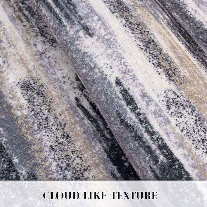 Lansny Modern Abstract Hallway Runner Rug - Image 8