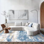 BEIMO Area Rugs 5x7 for Living Room Bedroom, Modern Abstract Machine Washable by BEIMO