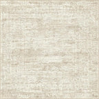 UERMEI Square Area Rugs : Washable 6x6 Neutral Modern Abstract Carpet - Image 9