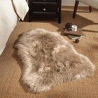 Ashler Faux Fur Rug, Fluffy Sheepskin Fur Rug, Fuzzy Ultra Soft 2 x 3 Ft Rugs - Image 3