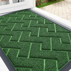 OLANLY Front Door Mat Indoor Outdoor Entrance, Waterproof All-Season, by OLANLY