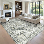 zesthome 9x12 Area Rugs, Stain Resistant Washable Rug, Ultra-Thin Rugs - Image 4