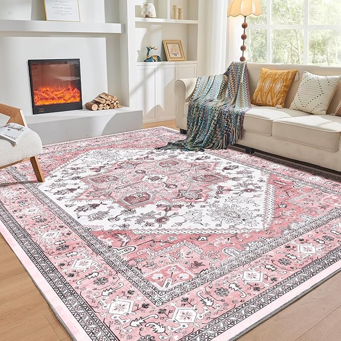 OPPODREAM Soft Area Rugs 9x12 Living Room, Washable Rugs 9x12 by OPPODREAM