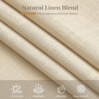 IVAPUPU Pinch Pleated Curtains 90 Inch Long - Image 5