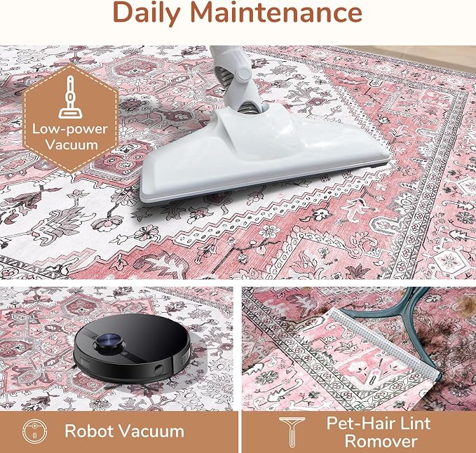 OPPODREAM Soft 6x9 Area Rugs, Washable Rug 6x9 - Image 5