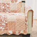 Great Bay Home Reversible Patchwork Sofa Cover - Image 2