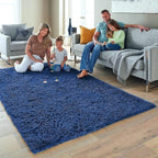 Ophanie 5x8 Blue Rugs for Living Room, Kids Nursery Rug Aesthetic, Playroom - Image 3
